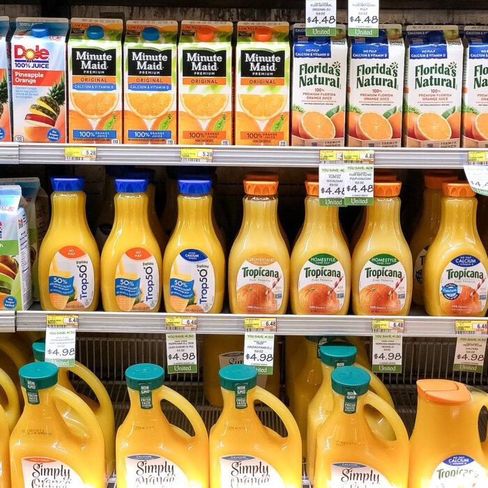 Orange Juice Prices Jump 35 Percent Amid Production Decline